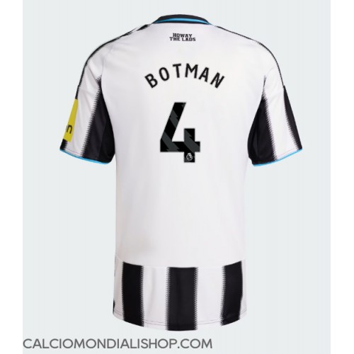 Maglie da calcio Newcastle United Sven Botman #4 Prima Maglia 2025-26 Manica Corta